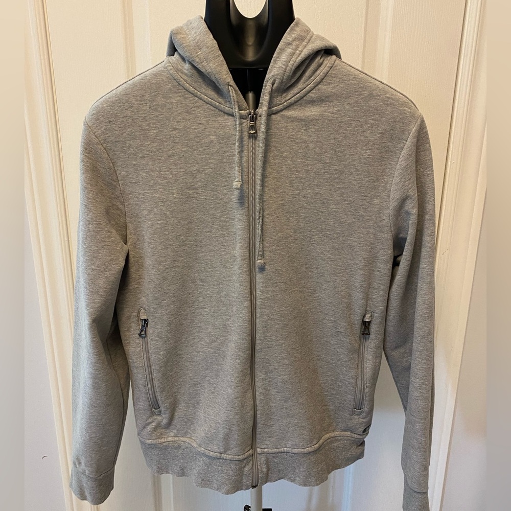 Ralph Lauren Men's Zip-Up Gray Sweater
